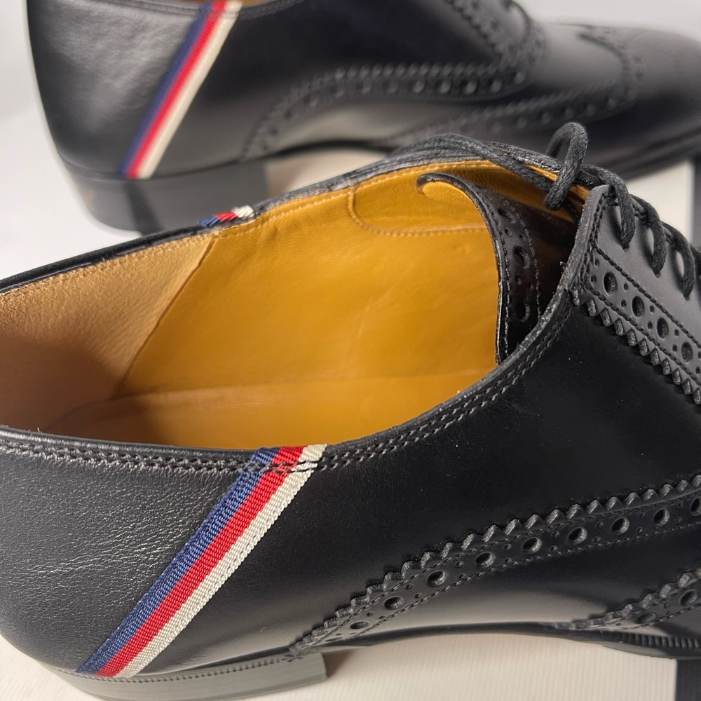 $890 Gucci men’s size 6G= US 7 soft heels Oxford shoes new in box - Picture 13 of 15